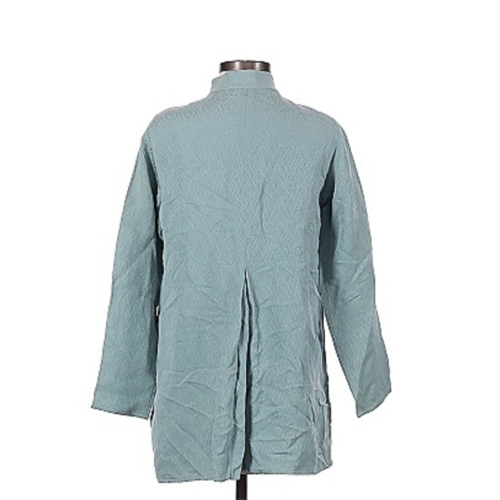 Eileen Fisher blue women's jacket - Picture 2 of 2